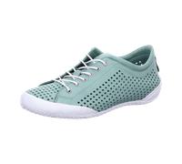 Andrea Conti Bequeme Schnürschuhe für Damen, grün, Größe 35 EU