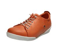 Andrea Conti Damen Schnürschuhe 0345724 Leder Halbschuhe Schnürer, Größe:37 EU, Farbe:Orange