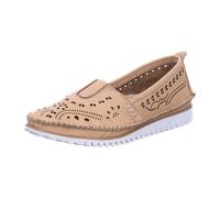 Andrea Conti Bequeme Slipper für Damen, beige, Größe 38 EU