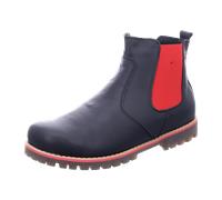 Andrea Conti Damen Stiefelette, schwarz/rot, 40 EU