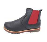 Andrea Conti Damen Stiefelette, schwarz/rot, 37 EU