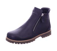 Andrea Conti 3448180017 Dunkelblau - ungefütterte Stiefelette - Damenschuhe Top Trends, Blau, leder, absatzhöhe: 15 mm für Damen, blau, Größe 43 EU