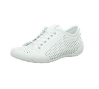 Andrea Conti Damen Schnürschuh 0345767 Leder Halbschuh geschwungene Sohle Weiß Größe 39