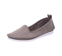 Andrea Conti Da.-Slipper für Damen, grau, Größe 38 EU