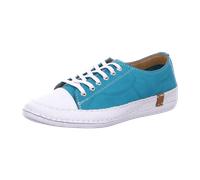 Andrea Conti Damen Halbschuh Schnürschuh bequem tolle Farbe 0025903, Größe:42 EU, Farbe:Blau