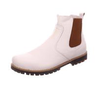 Andrea Conti Da.-Stiefelette für Damen, beige, Größe 38 EU