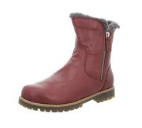 Stiefel ANDREA CONTI "Andrea Conti Stiefelette Leder", Damen, Gr. 37, rot, Leder, casual, Schuhe (72019815-37) rot