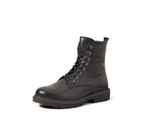 Schnürstiefelette ANDREA CONTI "Andrea Conti Stiefelette Leder", Damen, Gr. 37, schwarz, schwarz, Leder, Schuhe Schnürstiefelette (81796853-37) schwarz, schwarz