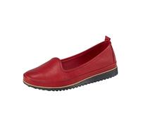 Slipper ANDREA CONTI, Damen, Gr. 36, rot, Glattleder, Leder, Schuhe Slipper (84225468-36) rot