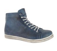 Andrea Conti High Top Sneaker in blau 38