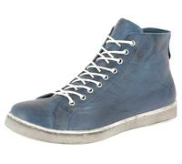 Andrea Conti High Top Sneaker in blau 41