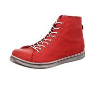 Andrea Conti Da.-Schnürer für Damen, rot, Gr. 36 EU