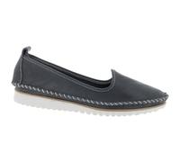 Andrea Conti Damen-Slipper 21711 – bequem, blau, Größe 41 EU