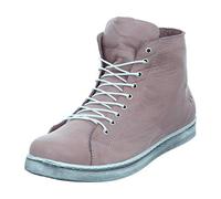 Andrea Conti Damen 341500 Hohe Sneaker, Beige Mauve 175, 36 EU