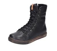 Andrea Conti Damen Boot Halblange Stiefel, schwarz/Brandy, 36 EU