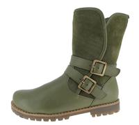 Stiefel ANDREA CONTI "Andrea Conti Stiefel Leder", Damen, Gr. 38, oliv, Leder, Schuhe, Topseller (69826255-38) oliv
