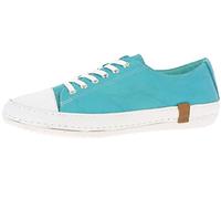 Andrea Conti Damen Halbschuh Schnürschuh bequem tolle Farbe 0025903, Größe:38 EU, Farbe:Blau