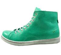 Andrea Conti Damen High-Top Sneaker 0341500 Schnür-Boots, Größe:42 EU, Farbe:Grün