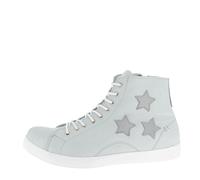 Andrea Conti Damen High Top Sneaker, Baby blau/hellgrau, 38 EU
