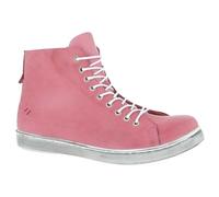 Andrea Conti Damen High Top Sneaker, Koralle, 36 EU