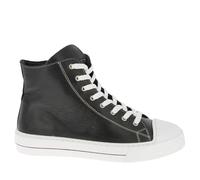 Andrea Conti Damen High Top Sneaker, schwarz, 38 EU