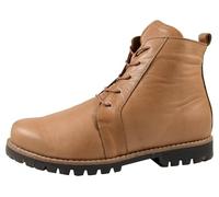 Andrea Conti Damen Leder Schnürboot Profilsohle Stiefelette 0342828, Größe:37 EU, Farbe:Braun