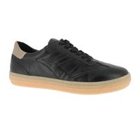 Andrea Conti Damen Low Top Freya Sneaker, Schwarz Gold Light Gum, 41 EU