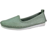 Andrea Conti Damen Mokassins Leder Ballerina Casual bequem kombistark 0027449, Größe:38 EU, Farbe:Mehrfarbig