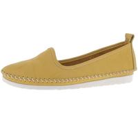 Slipper ANDREA CONTI, Damen, Gr. 40, gelb, Glattleder, Leder, Schuhe Slipper (36807850-40) gelb