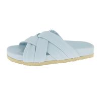 Andrea Conti Damen Pantolette Flacher Slipper, h.blau, 36 EU