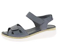 Andrea Conti Damen Sandalette Sandale, d.blau, 36 EU