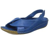 Andrea Conti Damen Sandalette Sandale, Jeans, 35 EU
