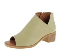 Sandalette ANDREA CONTI Gr. 38, grün (salbei) Damen Schuhe Sommerboots Peeptoe Ankleboots (65244206-38) salbei