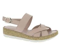 Andrea Conti Damen Sandalette Sandale mit Absatz, Mauve, 41 EU