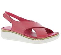 Andrea Conti Damen Sandalette Sandale mit Absatz, pink, 38 EU