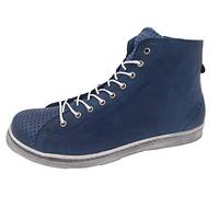 Andrea Conti Damen Schnürer Sneaker, Blau, 36 EU