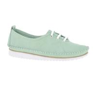 Andrea Conti Damen Schnürer Sneaker, pastellgrün, 38 EU