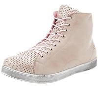 Andrea Conti Damen Schnürer Sneaker, Silbergrau/rosa, 38 EU