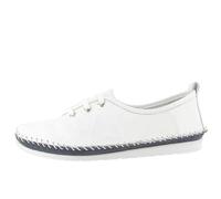 Andrea Conti Damen Schnürer Sneaker, weiß/blau, 41 EU