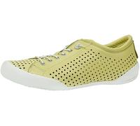 Andrea Conti Damen Schnürschuh Halbschuh Leder perforiert Schnürung 0345767, Größe:39 EU, Farbe:Grün
