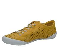 Andrea Conti Bequeme Schnürschuhe für Damen, gelb, Größe 41 EU