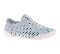 Andrea Conti Damen Schnürschuh Leder Halbschuh bequem geschwungene Sohle 0345767, Größe:39 EU, Farbe:Blau