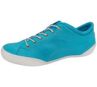 Andrea Conti Damen Schnürschuh Leder Halbschuh Sneaker 0340559, Größe:39 EU, Farbe:Türkis