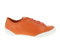 Andrea Conti Damen Schnürschuh Leder Halbschuh Sneaker 0340559, Größe:40 EU, Farbe:Orange