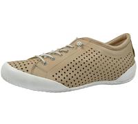 Andrea Conti Damen Schnürschuh Leder Halbschuh Sommerfarbe weich leicht 0345767, Größe:39 EU, Farbe:Beige