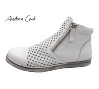 Andrea Conti Damen Stiefelette in Weiß, Größe 42