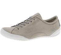 Andrea Conti Damen Schuhe Halbschuh Sneaker sportlich Leder Schnürung 0340559, Größe:41 EU, Farbe:Beige