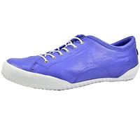 Andrea Conti Damen Schuhe Halbschuh Sneaker sportlich Leder Schnürung 0340559, Größe:41 EU, Farbe:Lila