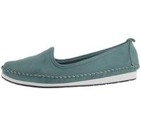Andrea Conti Damen Slipper 0027449 Ballerina Mokassins, Größe:40 EU, Farbe:Blau