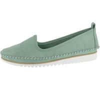 Slipper ANDREA CONTI "Andrea Conti Slipper Leder", Damen, Gr. 39, mint, Leder, Schuhe Slipper (55485814-39) mint